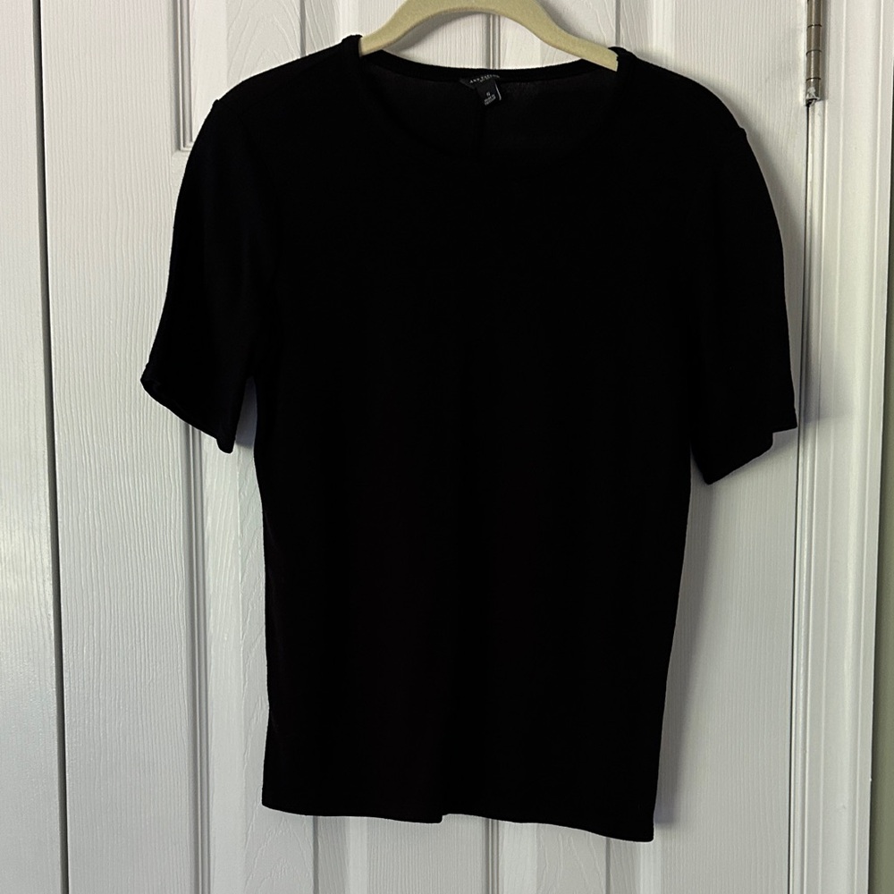 Ann Taylor Classic Black Women's Top Size Small